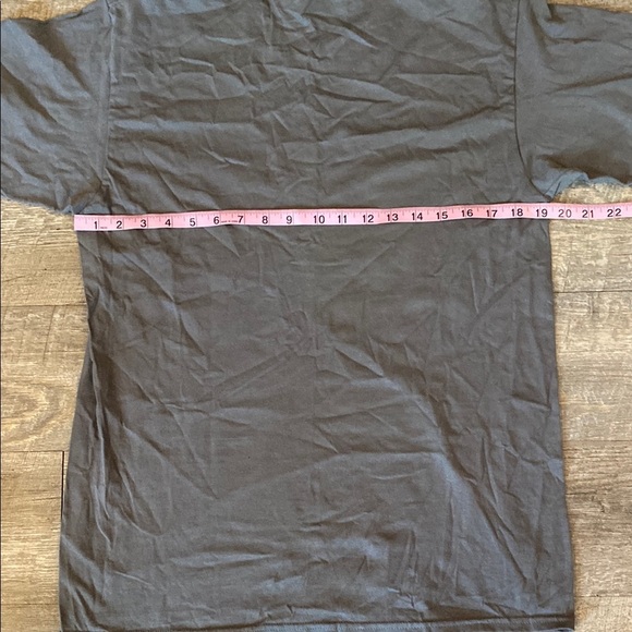 Cupcake Graphic "You Know You Want Me" Playful Crewneck Tee Shirt Gray & Pink M - Picture 5 of 6